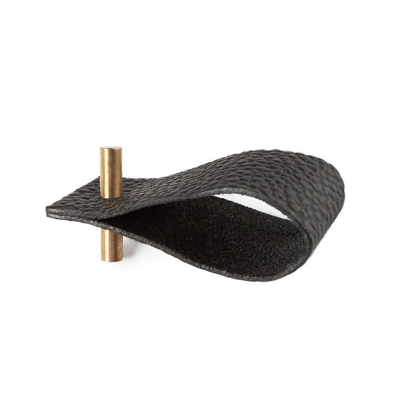 Napkin rings black and brass