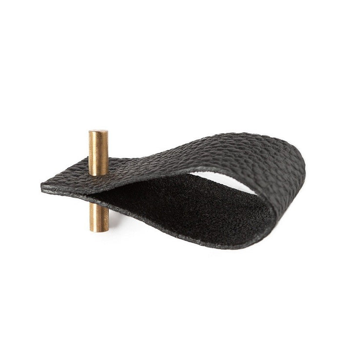 Napkin rings black and brass