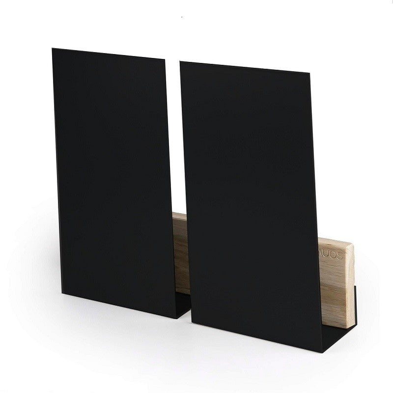 Black wall magazine rack