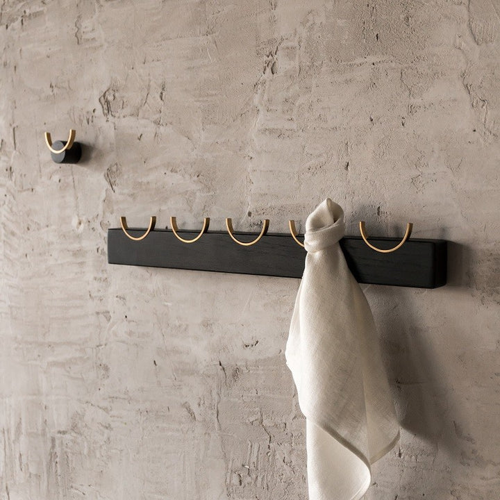 Modern wall towel rack