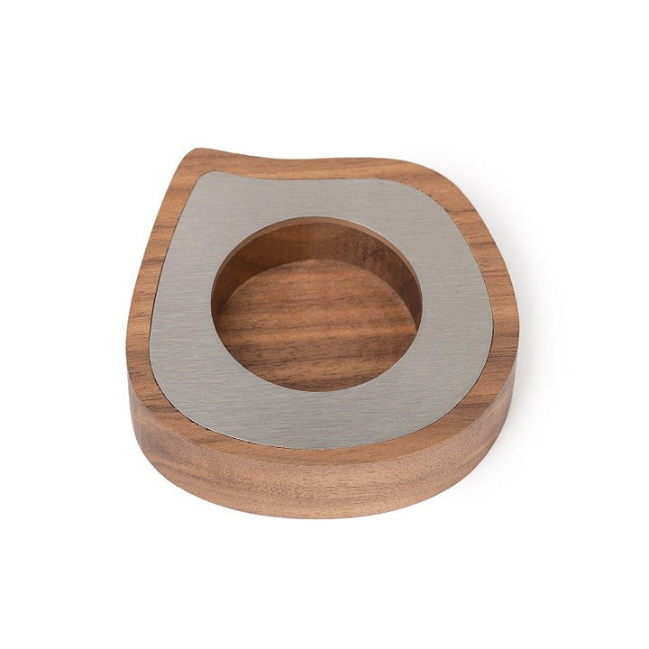 Tealight holder, walnut