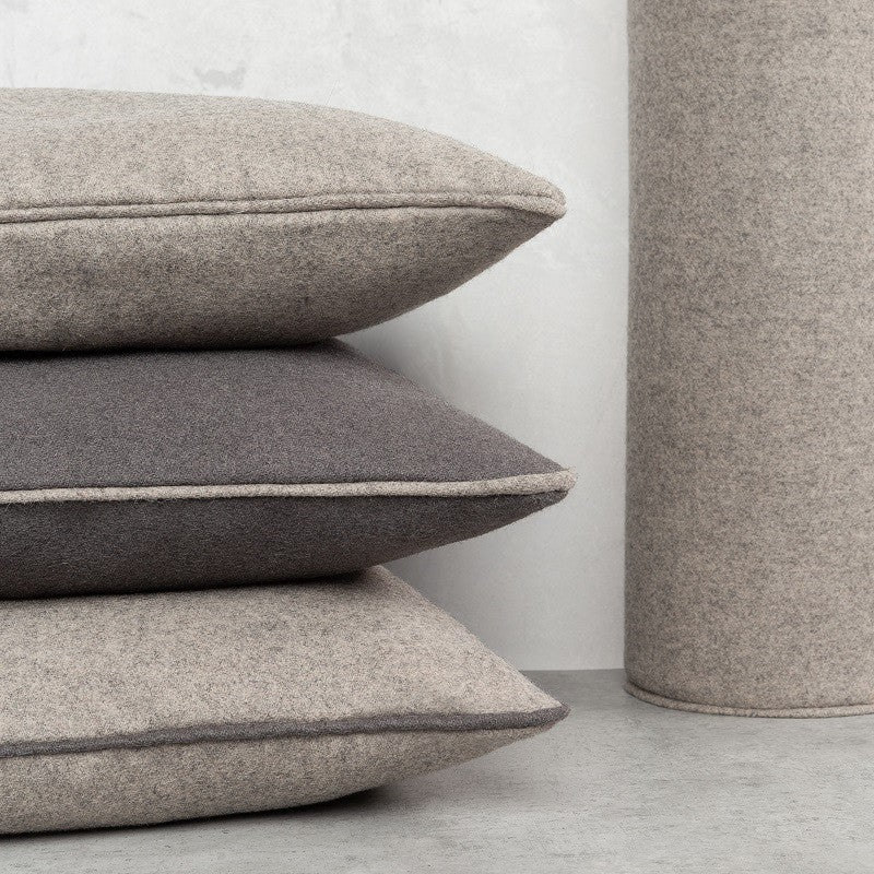 Wool cushion cover