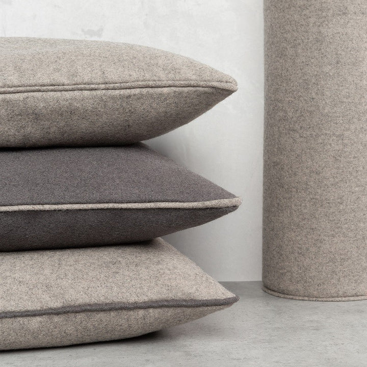 Wool cushion cover