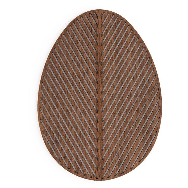 Walnut wood coaster PALMĖ