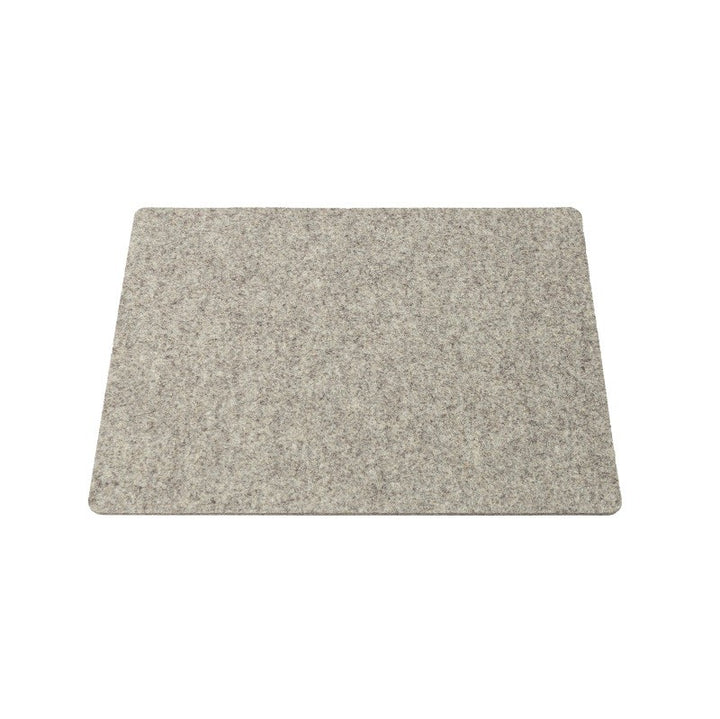Grey felt placemat