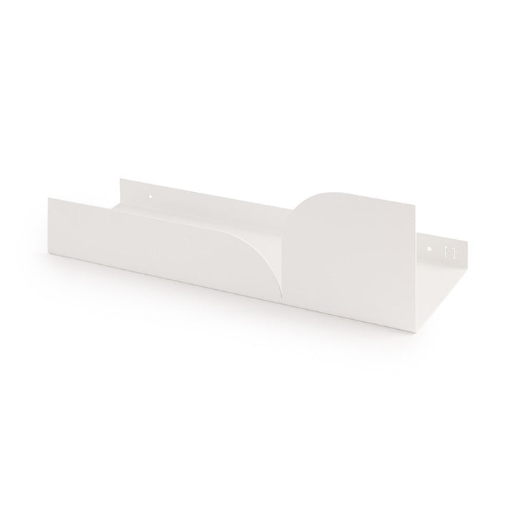 White metal wall shelf BAUHAUS