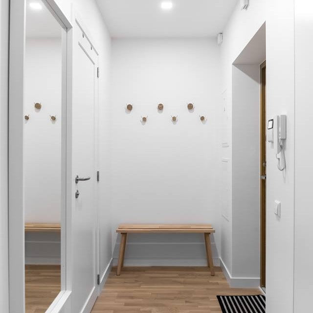 How to Style a Minimalist Hallway with Wall Hooks