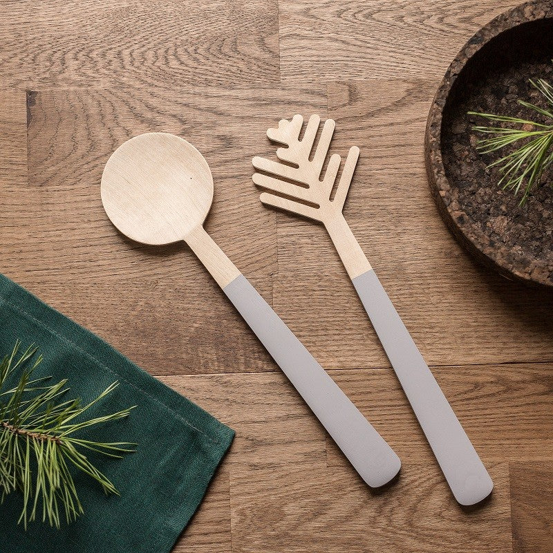 Unique salad tongs