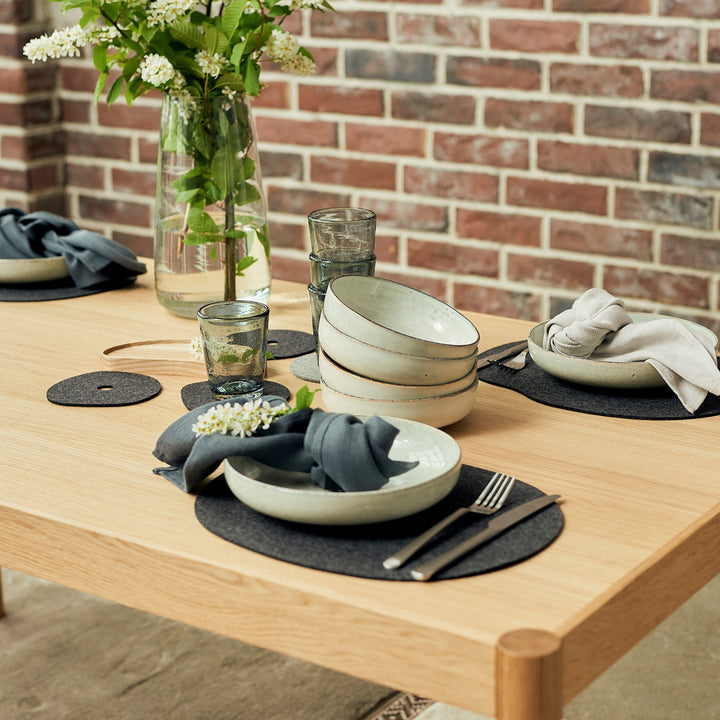 Felt placemats for dinning table