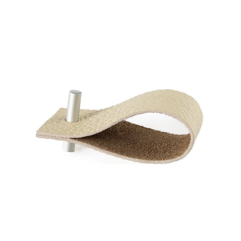 Leather napkin rings set