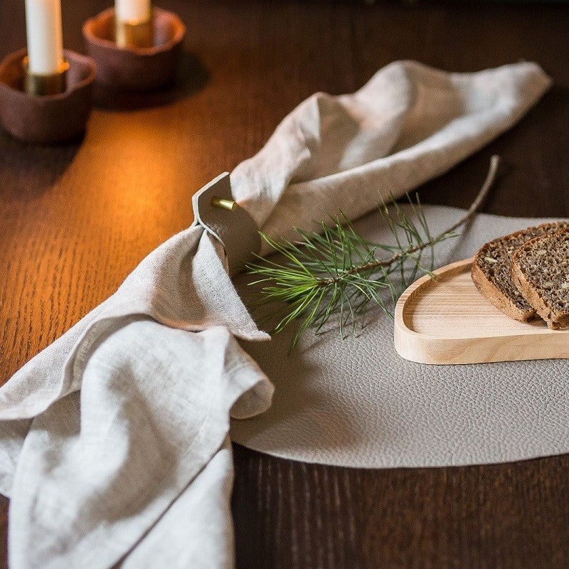 Beige table decor