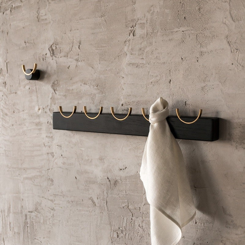 Modern wall towel rack