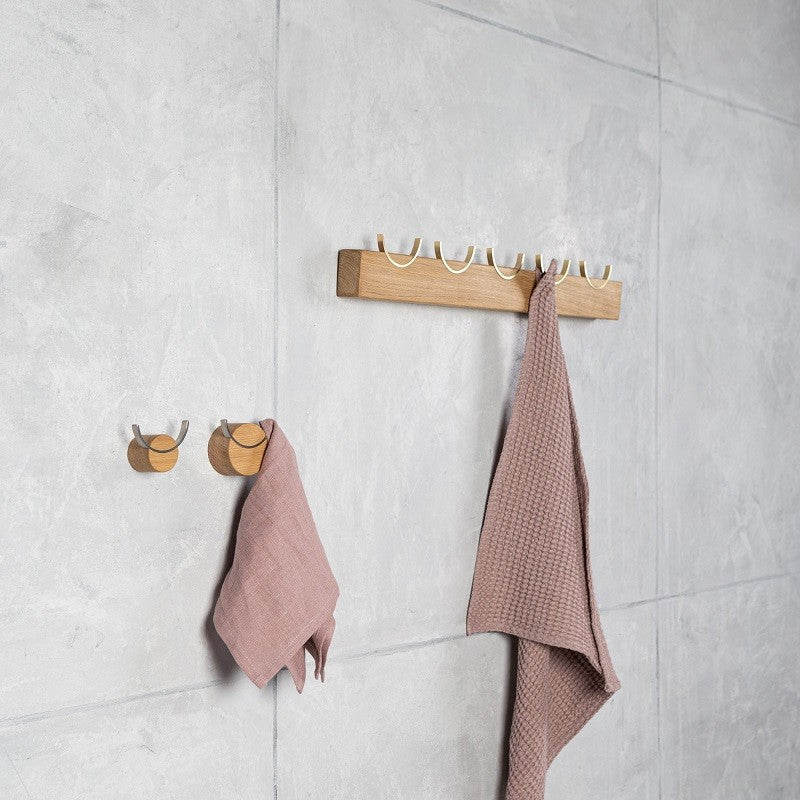 Wall towels rack