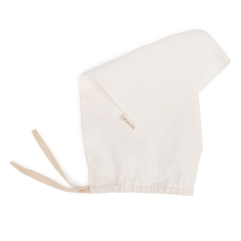 White linen bread bag