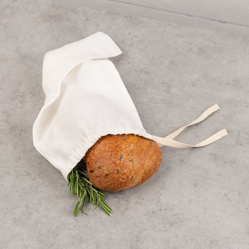 Linen bread bag