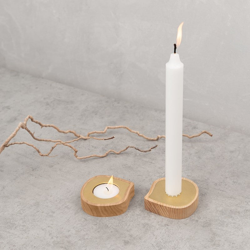 Gold tealight holder