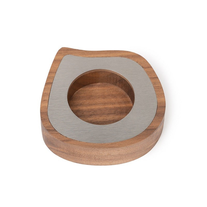 Tealight holder, walnut