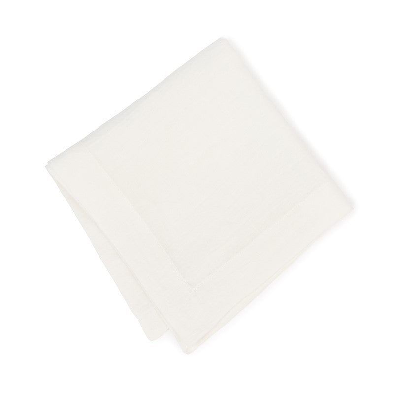 White linen placemat