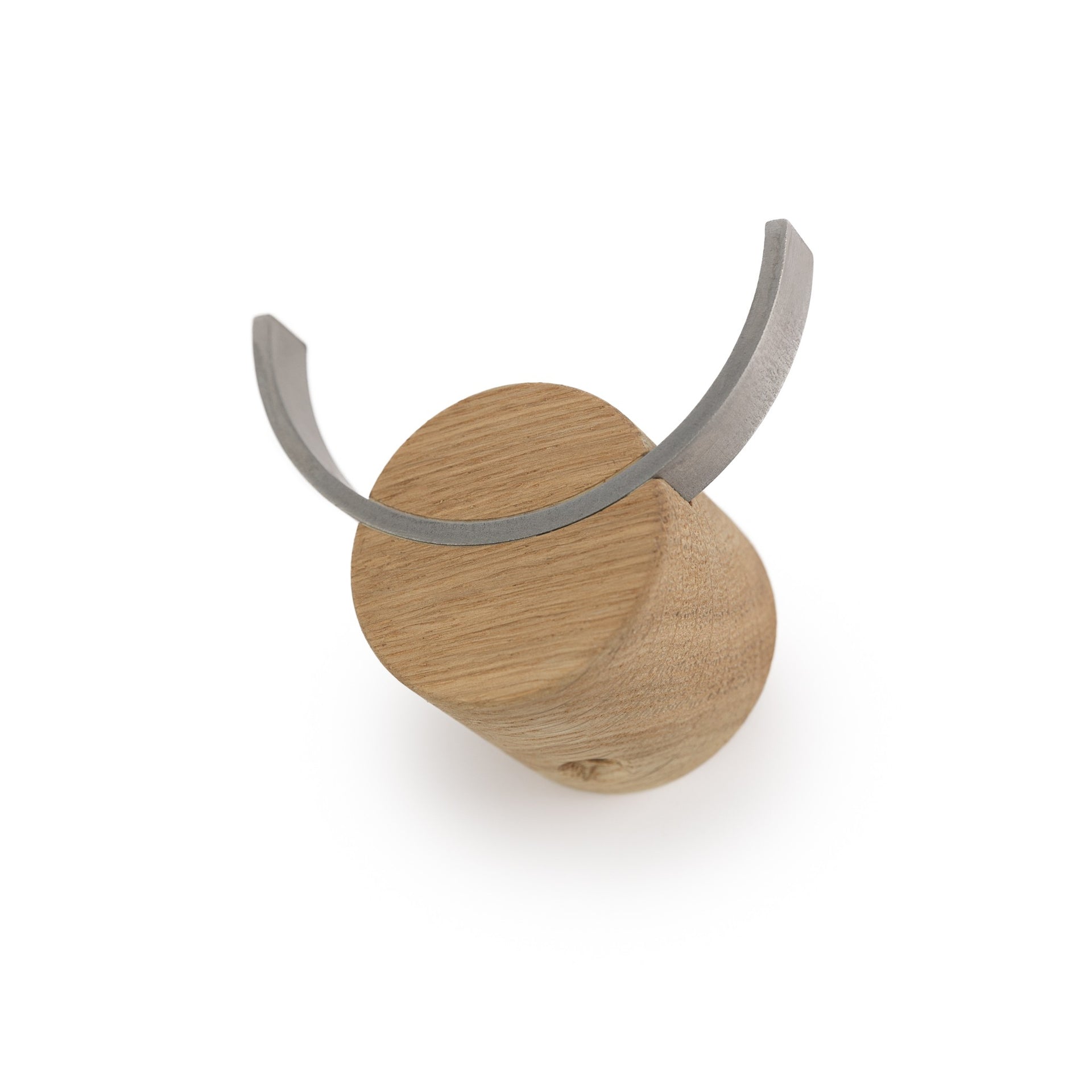 Oak wood wall hook DEER