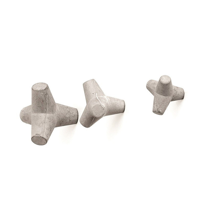 Conkrete wall hook light grey MARINE