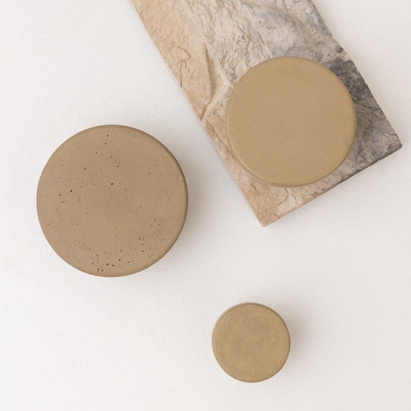 Concrete knob brown