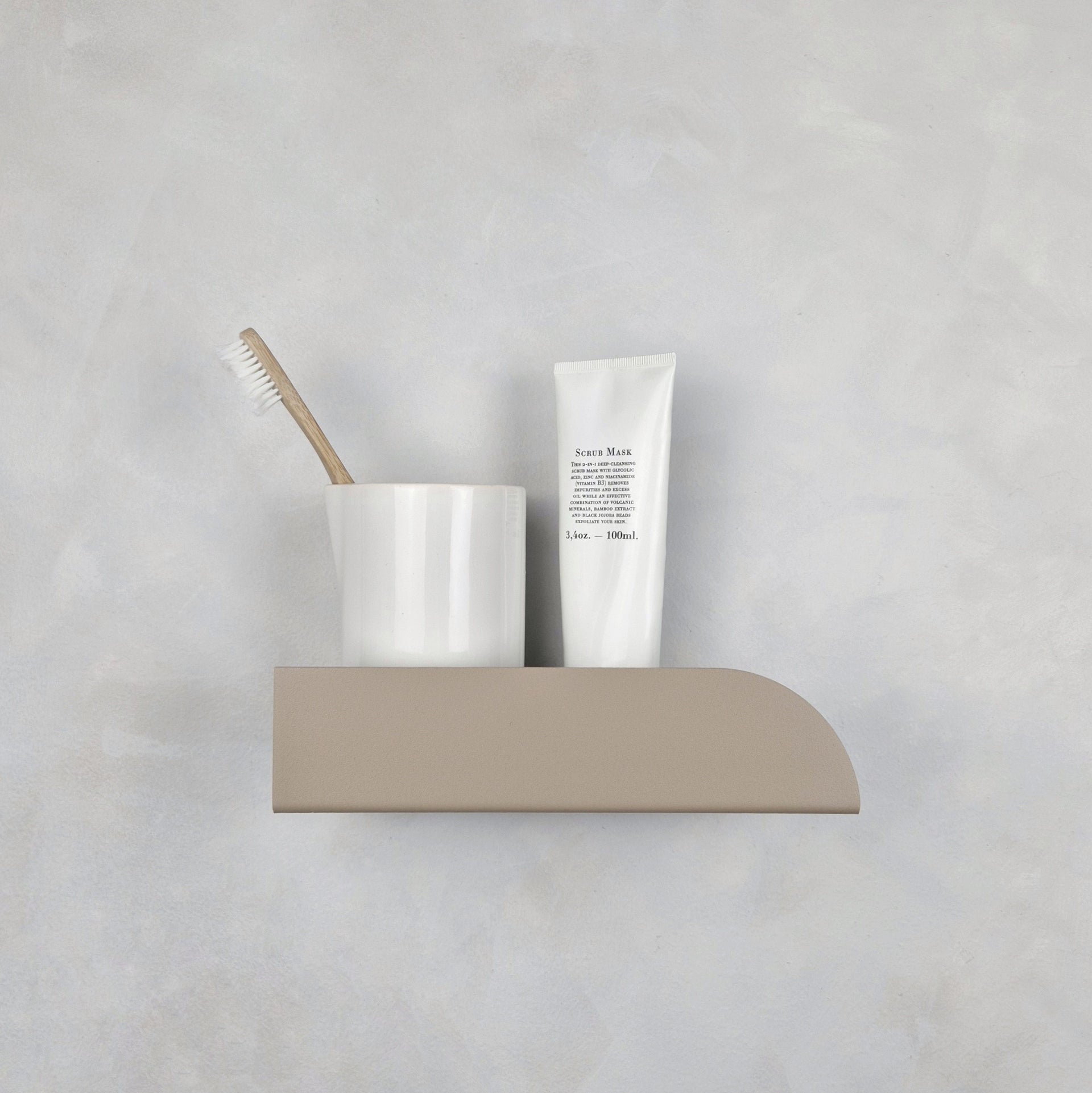 Wall shelf BAUHAUS for bathroom