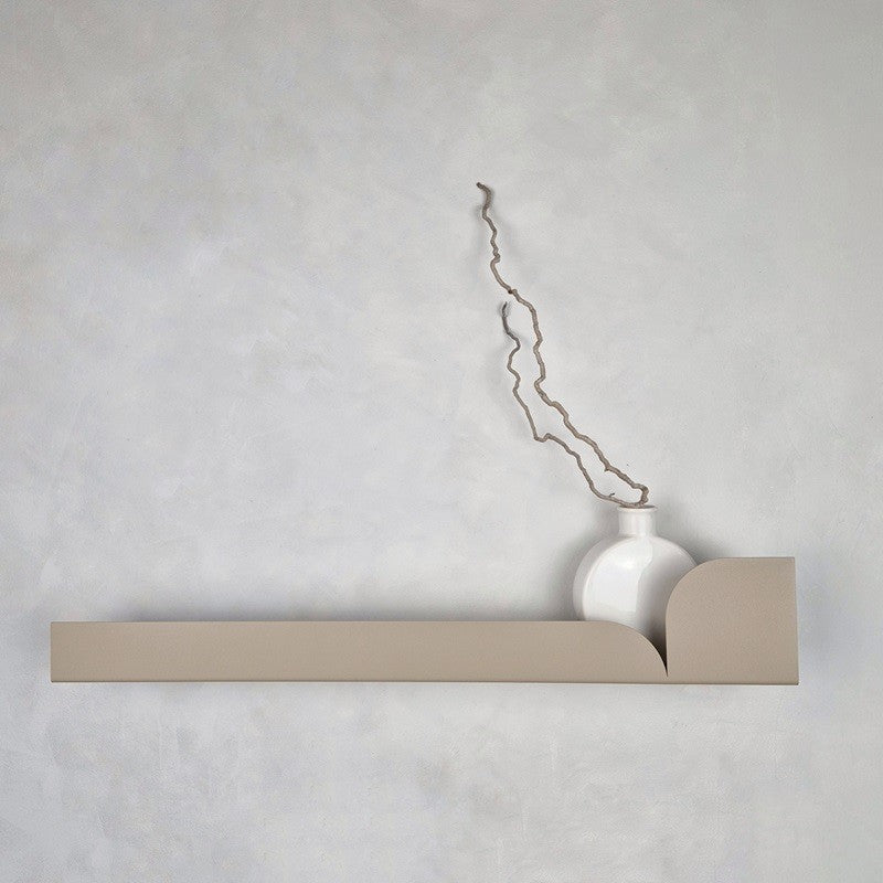 Long beige wall shelf BAUHAUS