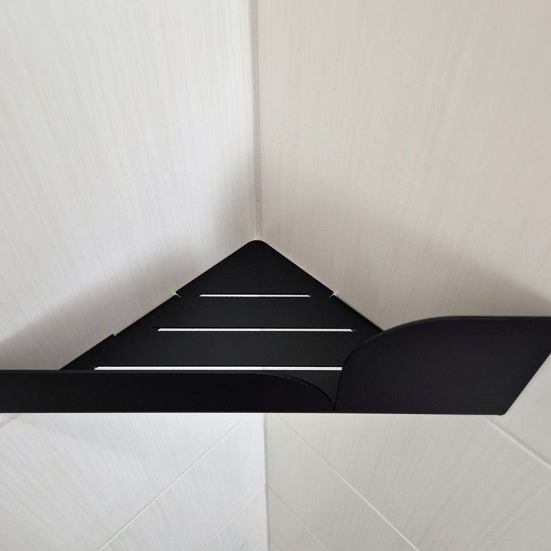 Black shower corner shelf | BAUHAUS