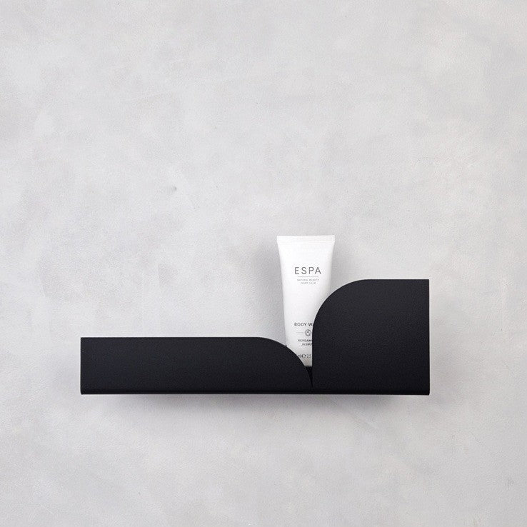Black bathroom shelf | BAUHAUS