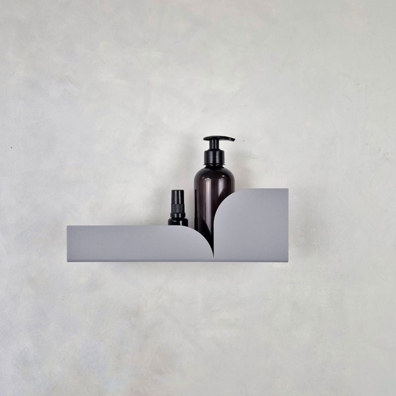 Grey bathroom shelf | BAUHAUS