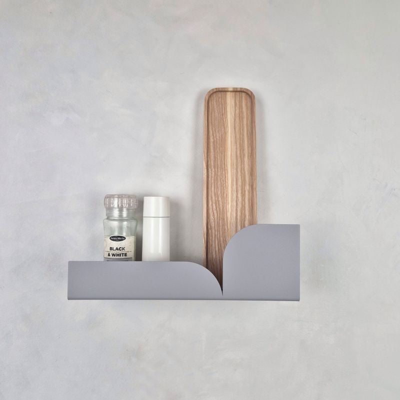 Grey bathroom shelf | BAUHAUS