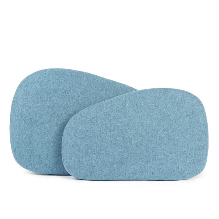 light blue cushions