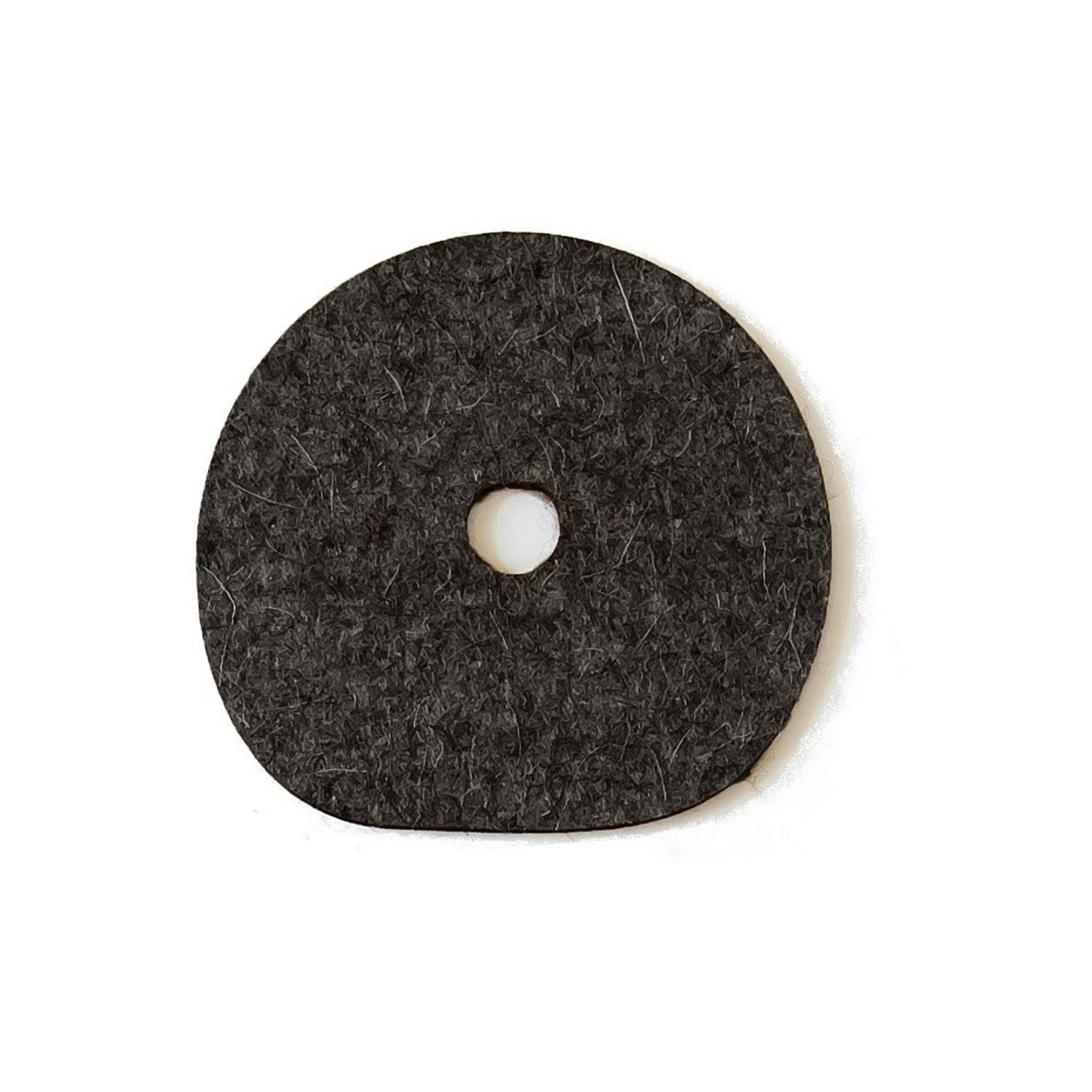 Black felt coaster