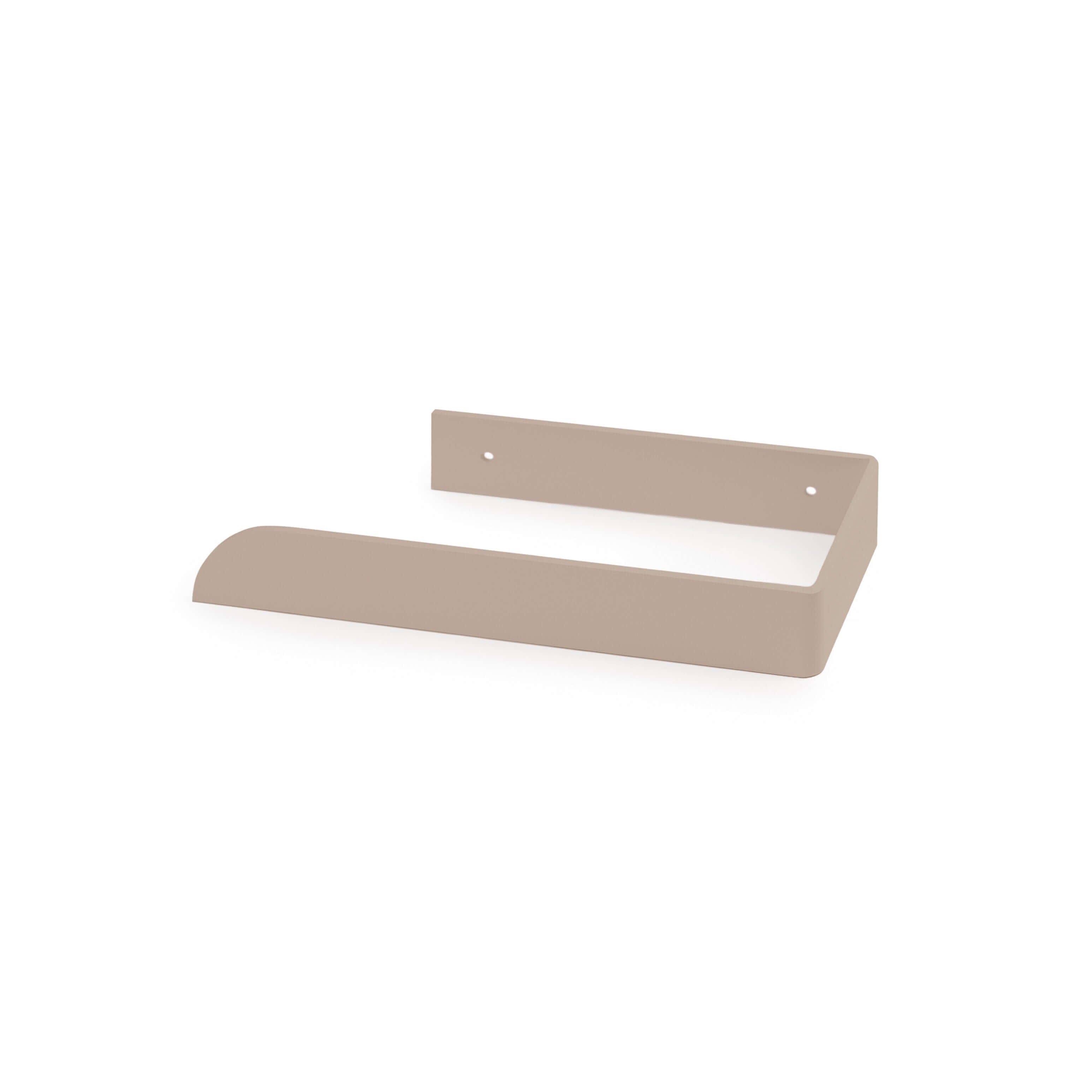 Small beige towel rack