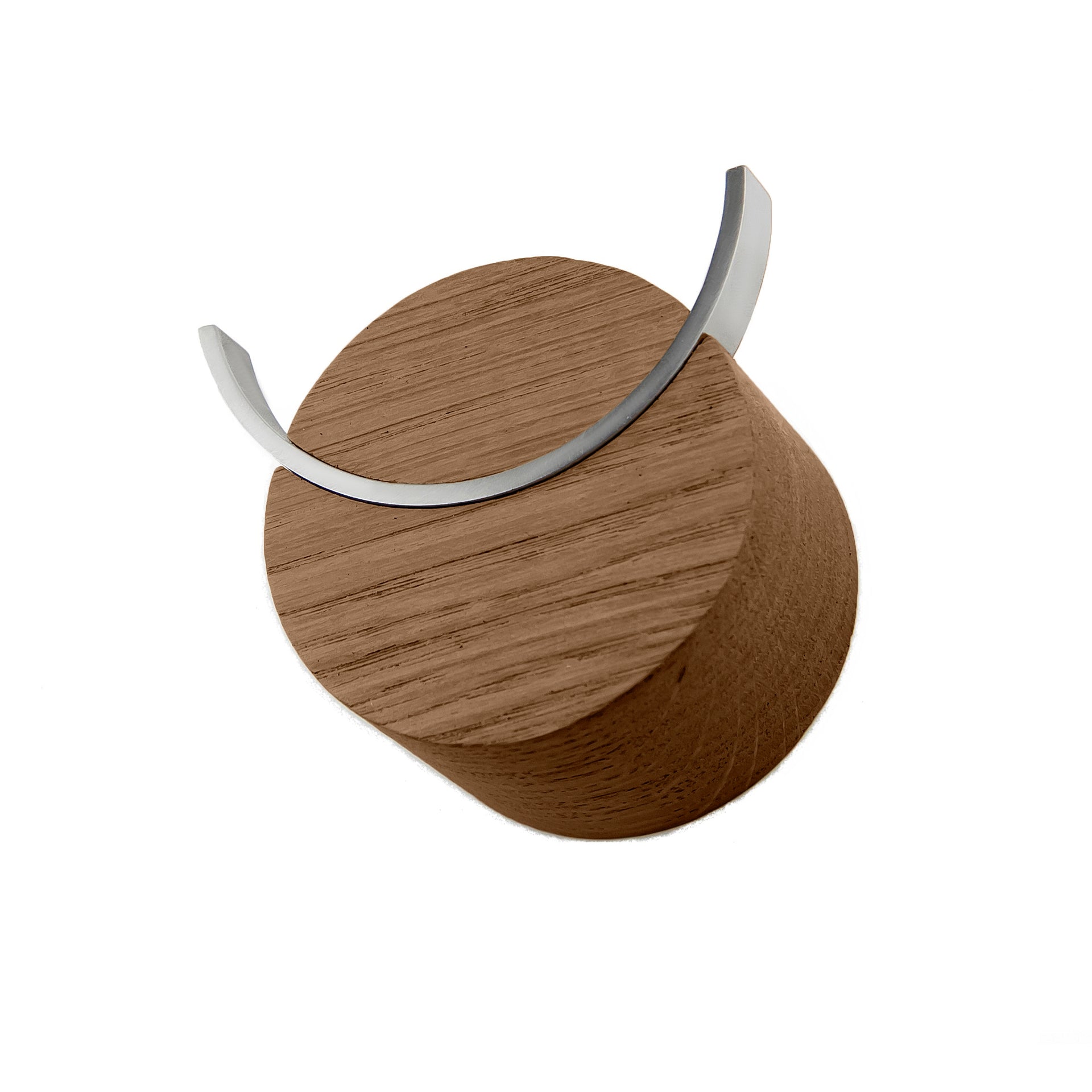 Wall hook walnut steel I DEER