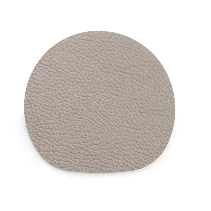 Beige leather coaster MILLSTONES