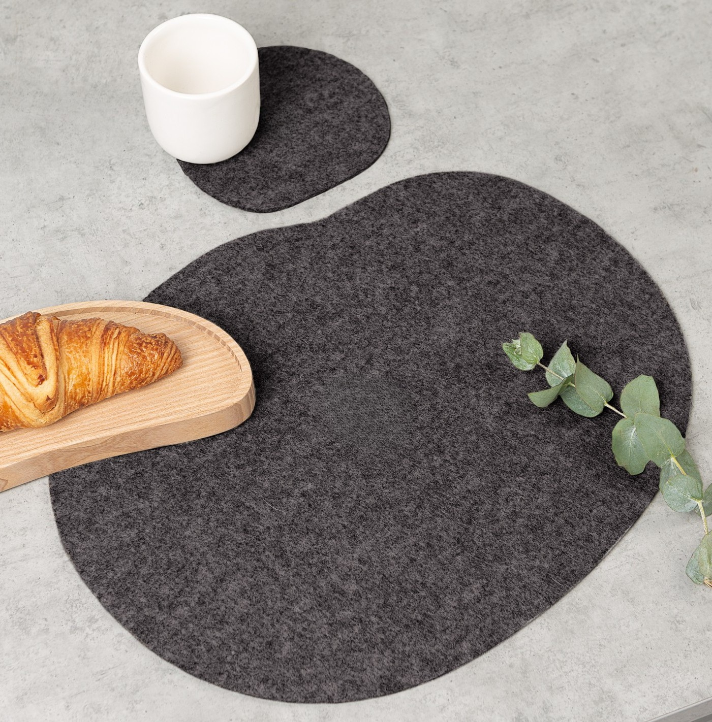 Tischset Filz MILLSTONES